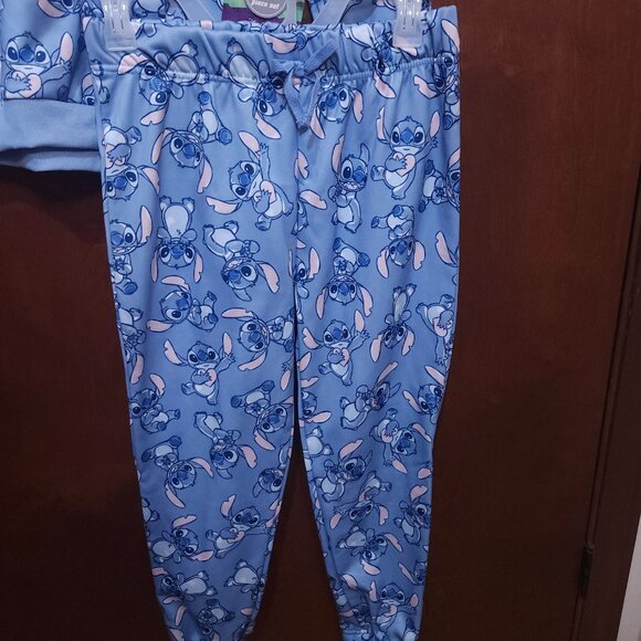 Disney Lilo & Stitch Girls' Set - Stitch Hoodie and Joggers 2 Set Size 14 Large - Picture 2 of 14